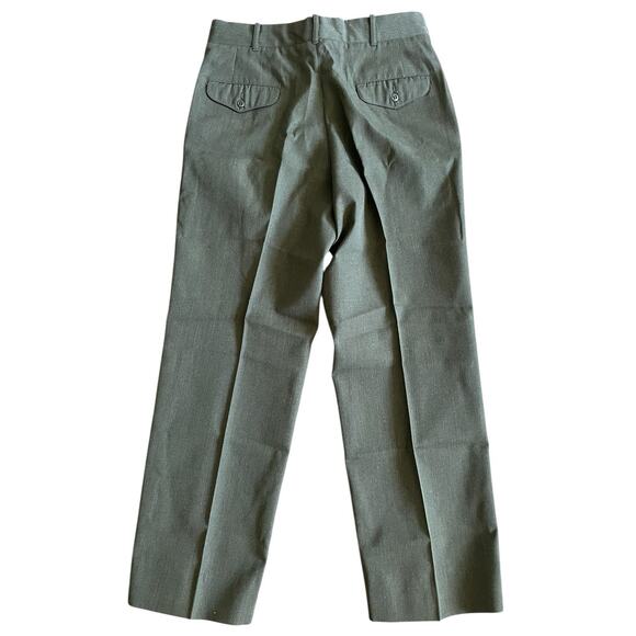 Marine Corps Alpha Mens Pants Trousers Size 35R Greens Military Uniform 35 USMC - Picture 2 of 7